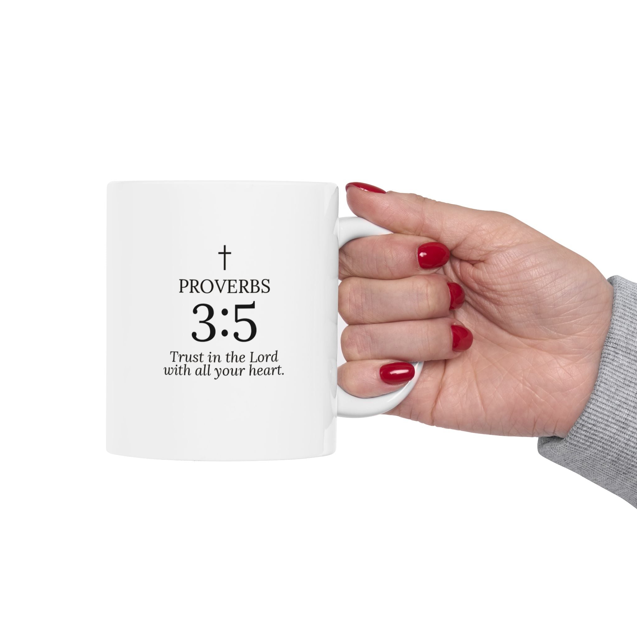 Proverbs 3:5 — Scripture Mug