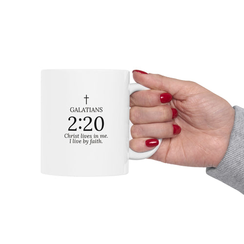 Galatians 2:20 — Scripture Mug